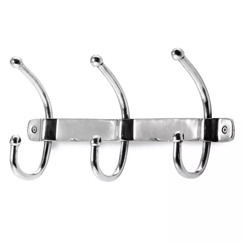 Trippel Väggkrok – Lodge – Silver