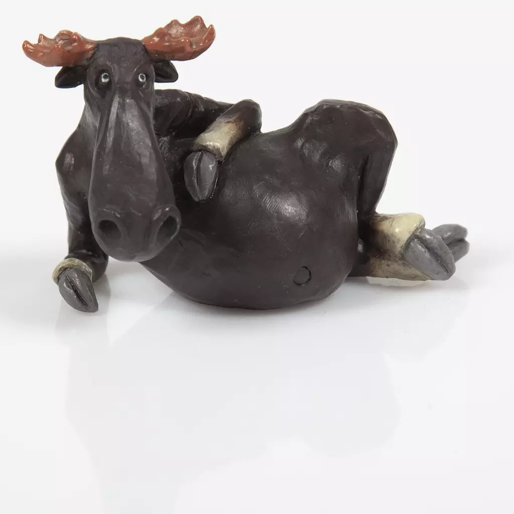 Älg kokett L.12cm - Bild 4